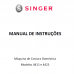 Manual de Instruções Singer Facilita Pró 4411 4423