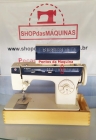 Maquina de Costura Singer 875 Azul Nova de Mostruário Completa