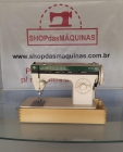 Maquina de Costura Singer Simplesmatic Super Verde Nova de Mostruário Completa