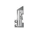 Chapa Agulha Overlock Ponto Cadeia GN6, GN800 ? 3-2A