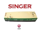 Tampa Da Maquina de Costura Singer Tipo 3 Botões Painel Duplo Original Vermelha