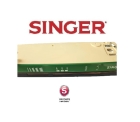 Tampa Da Maquina de Costura Singer Tipo 3 Botões Painel Duplo Original Vermelha