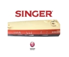 Tampa Da Maquina de Costura Singer Tipo 3 Botões Painel Duplo Original Vermelha