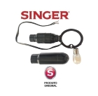 Farolete Vintage Singer para Maquina de Costura 15C e Outras Original Colecionador