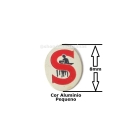 Emblema Medalhão Maquina Singer 247 248 e Outras Antigas Original Decalque Para Restaurar Maquinas de Costura