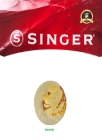 Medalhão Singer 660 666 667 Ponto de Ouro Antigas e Outras Logo de Acabamento