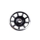 Volante Para Maquina De Costura Reta Pretinha ORIGINAL Volante Raiado pra Maquina de Pedal Motor ou de M&atilde;o