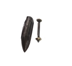 Caixa de Bobina de Maquina de Costura de M&atilde;o Antiga Canilha Canoinha