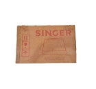 Gabinete para Maquina de Costura Singer Maleta de Viagem Caixa Portátil Base Nova Bolsa Completa Vintage Colecionador