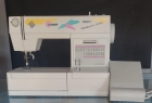 Maquina de Costura Pfaff 6091 Varimatic Profissional Costura Jeans Completa 22 Pontos e Caseador Nova de Mostruário