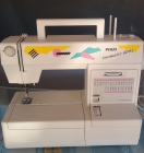 Maquina de Costura Pfaff 6091 Varimatic Profissional Costura Jeans Completa 22 Pontos e Caseador Nova de Mostruário