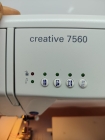 Maquina de Costura Eletr&ocirc;nica Profissional de Bordados e Nomes Pfaff Creative 7560